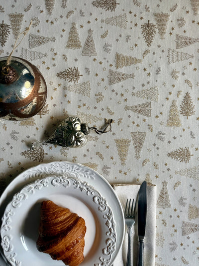 Round Tablecloth - Golden Forest